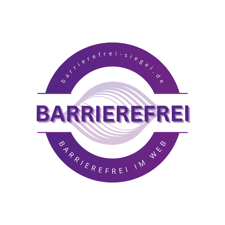 Barrierefrei-Siegel