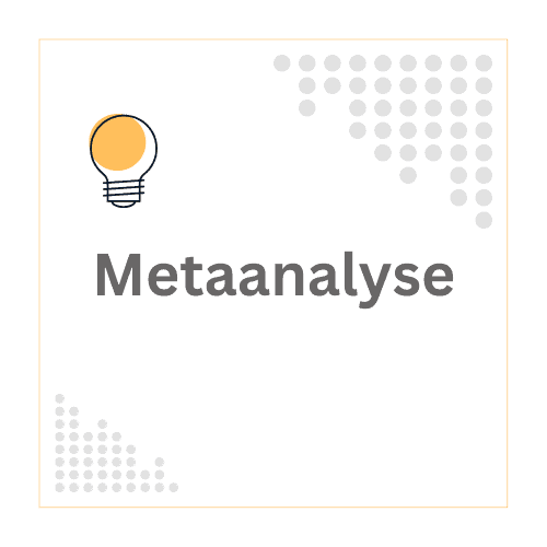 Eine Metaanalyse ist eine statistische Methode, die darauf abzielt, Ergebnisse aus mehreren wissenschaftlichen Studien zu kombinieren und zu analysieren, um ein umfassenderes Verständnis eines bestimmten Forschungsthemas zu erlangen. Sie ermöglicht es Forschern, übergeordnete Trends und Muster zu identifizieren, die möglicherweise in einzelnen Studien nicht erkennbar sind, und trägt somit zur Stärkung der wissenschaftlichen Evidenzbasis bei.