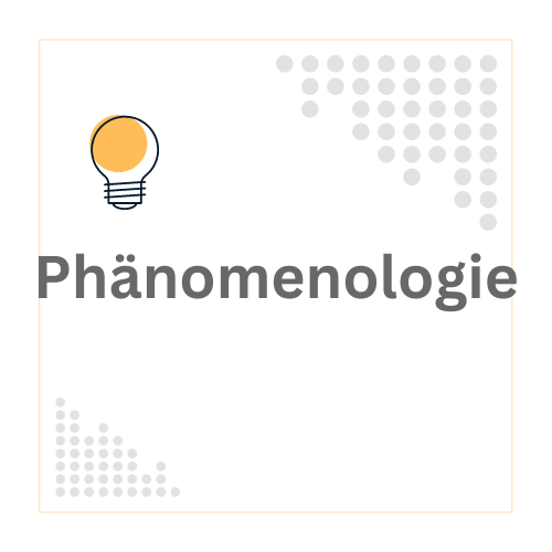 Phänomenologie – Eine Schlüsseltheorie zur Analyse des subjektiven Erlebens und ihre Bedeutung für Studierende.