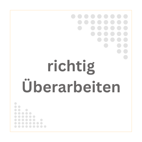 Entdecke die Kunst des Überarbeitens und lerne, wie du deinen Rohtext effektiv polierst. Praktische Tipps und professionelle Unterstützung.