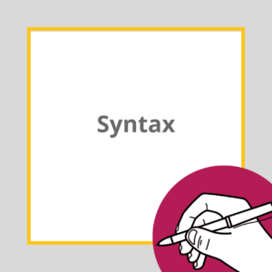 Syntax der deutschen Sprache