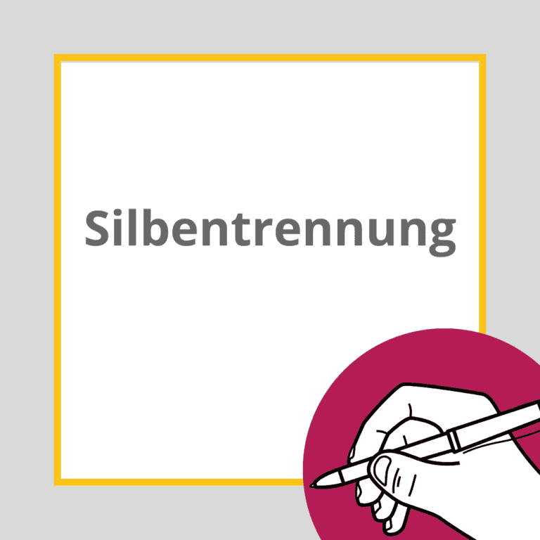 Silbentrennung