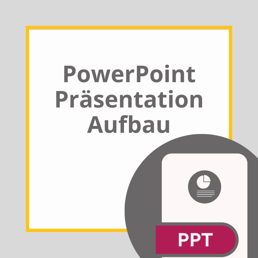 Wie sollte eine PowerPoint Präsentation aufgebaut sein? Erfahre in einem Satz die wichtigsten Tipps für Struktur, Aufbau und gelungene Präsentationsfolien.